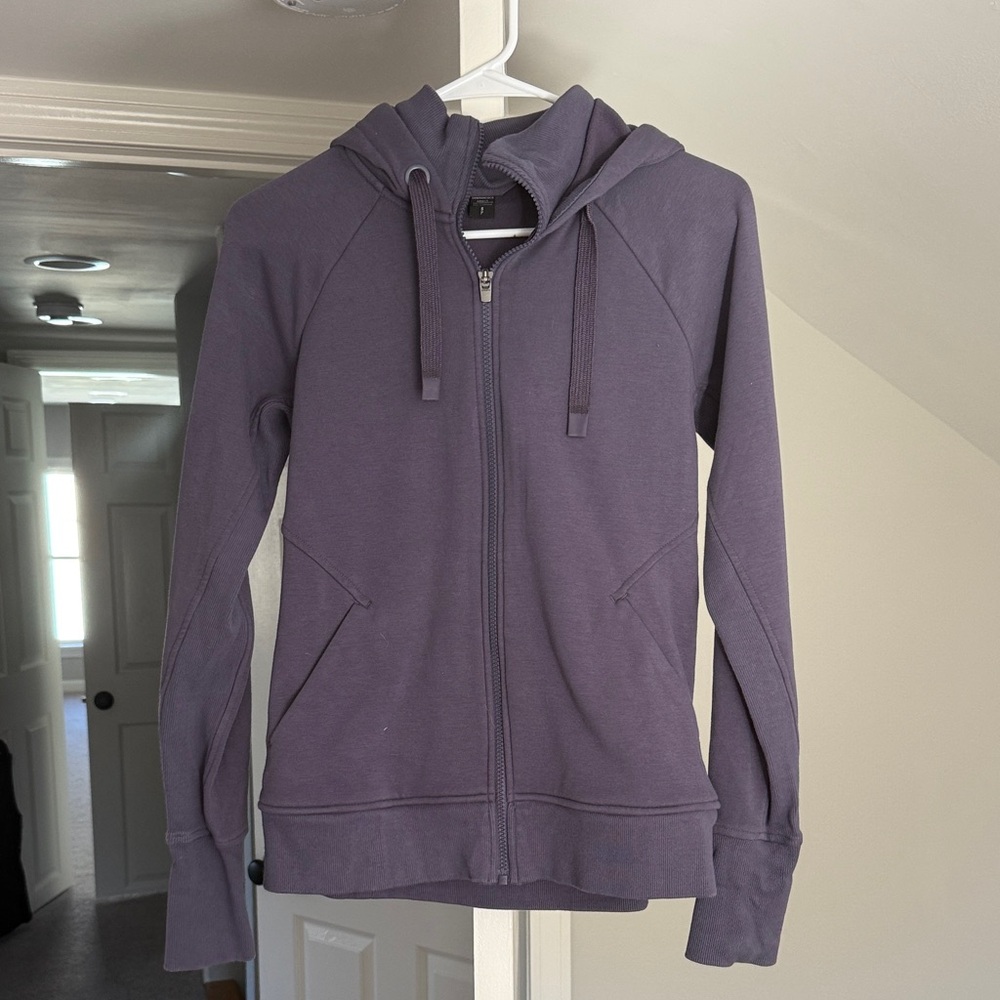Athleta Purple Triumph Zip-Up Jacket